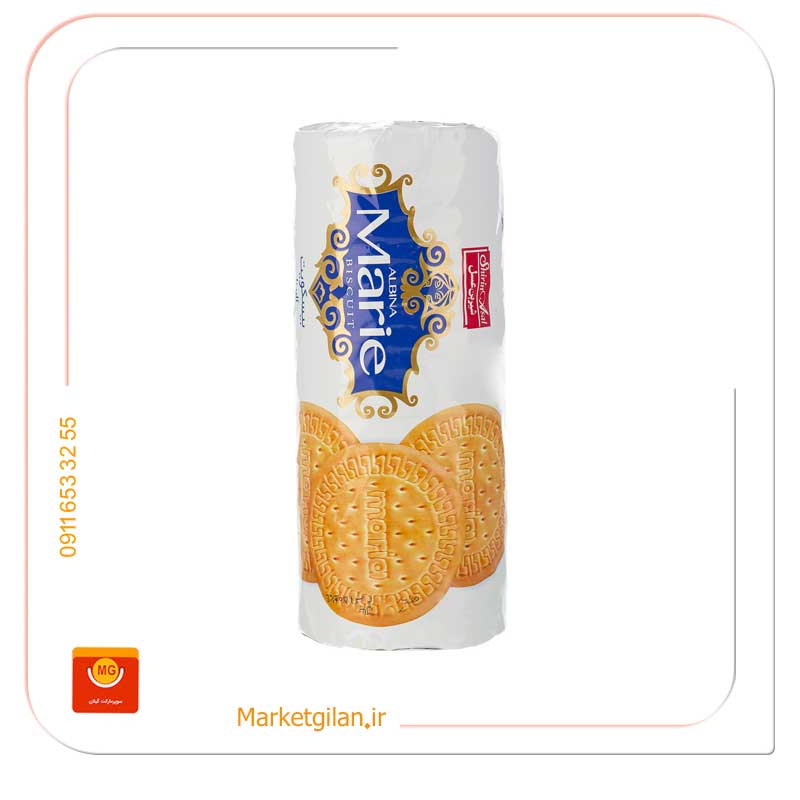 بیس بیسکویت آلبینا ماری 125گرمی-کد 1695 - Image 1