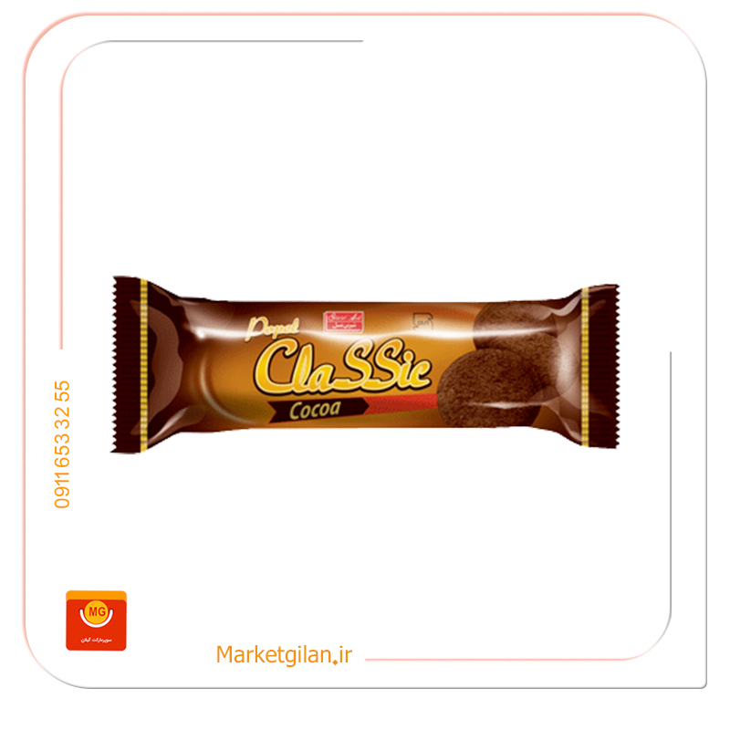 بیسکویت کاکائوی پاپل بیسکویت کاکائوی پاپل-کد 439 - Image 1