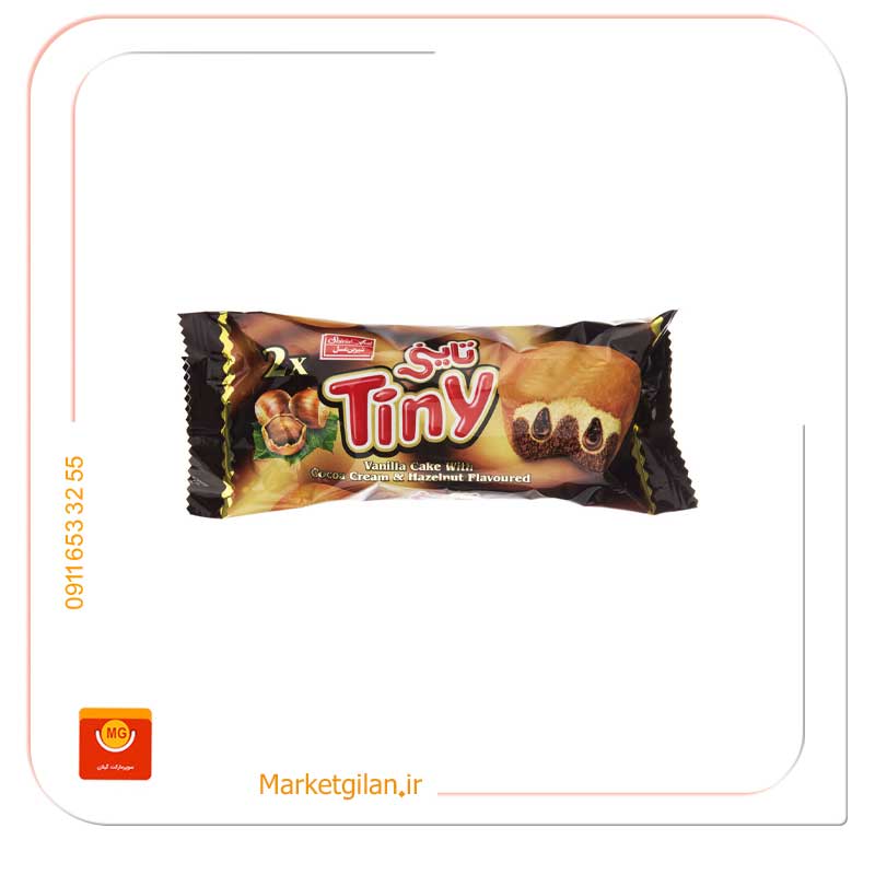 کیک-دوقلو-تاینی کیک دوقلو تاینی60گرمی شیرین عسل-کد 55 - Image 1