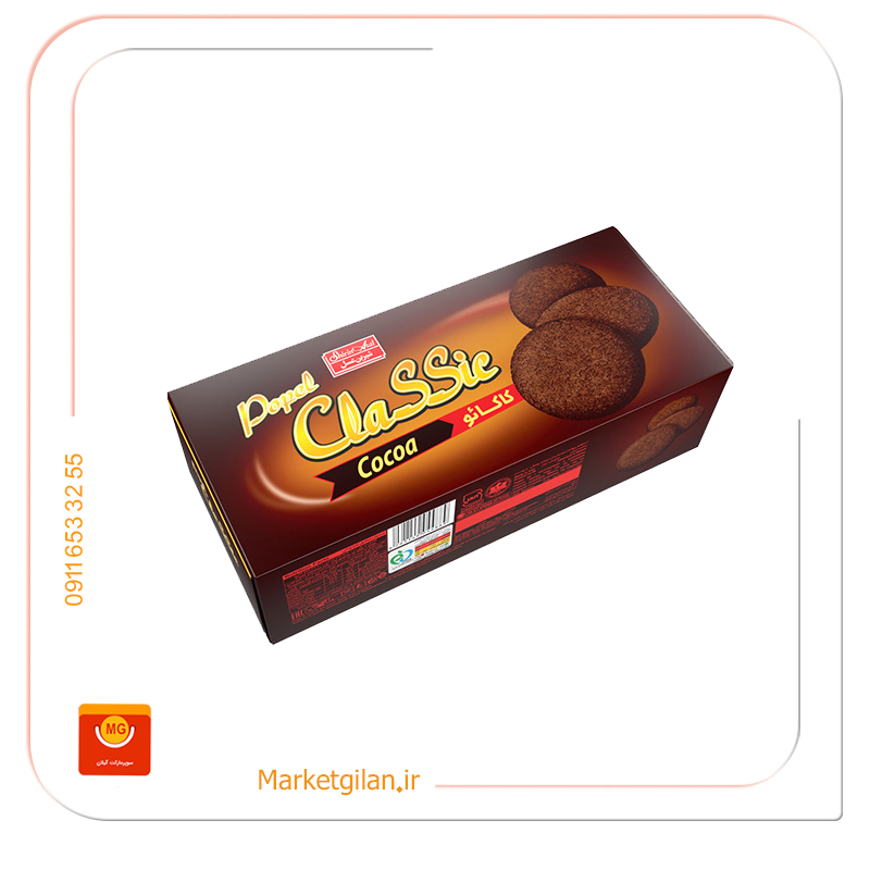 شیرینی کاکائویی پاپل کلاسیک 135 گرمی شیرینی کاکائویی دیامات دار پاپل کلاسیک135گرمی-کد 1930 - Image 1