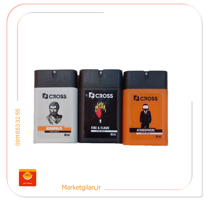 اکسسوری -اسباب بازی-مارکت گیلان (12) ادکلن کروس پلاس45میل-کد 2425 - Image 1