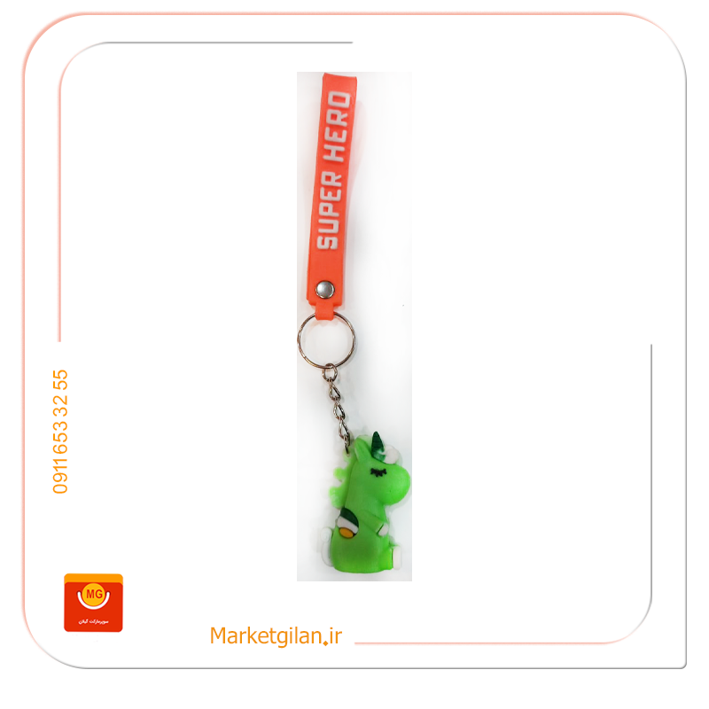 اکسسوری -اسباب بازی-مارکت گیلان (3) جا سویچی سیلیکونی عروسکی-کد 2434 - Image 1