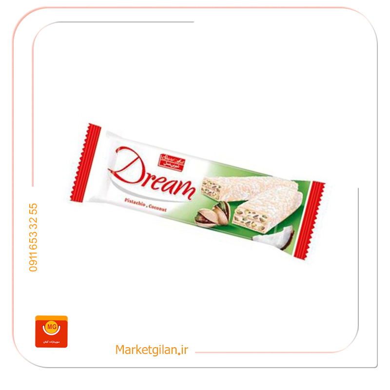 شکلات مغزدار نارگیل با خلال پسته 25 گرم شیرین عسل شکلات مغزدارنارگیل با خلال پسته25گرم شیرین عسل-کد 2619 - Image 1