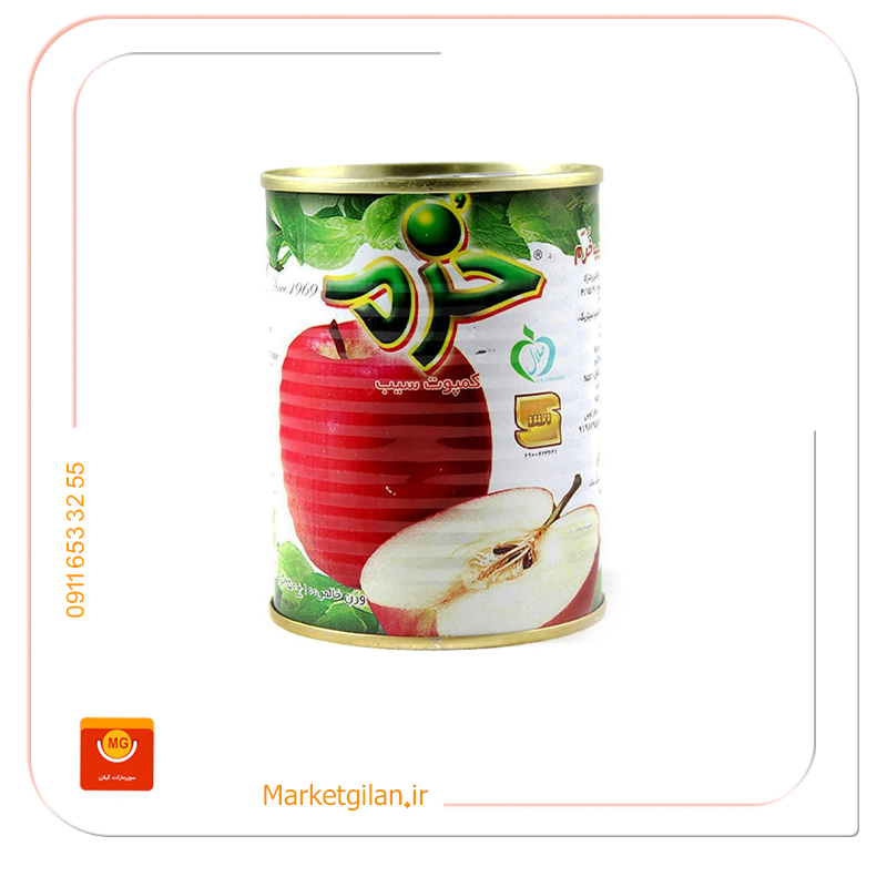 کمپوت سیب خرم 350گرمی کمپوت سیب خرم 350گرمی-کد 2550 - Image 1