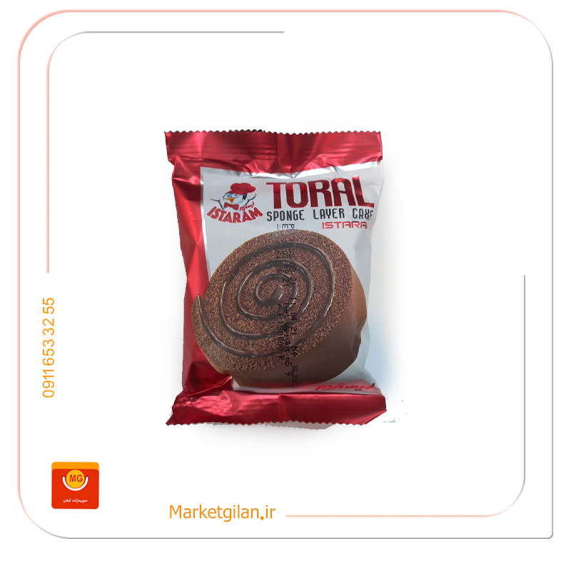 کیک اسفنجی کاکائویی باکرم کاکائو ایسترام ویفر کاکائویی با کرم کاکائویی ایسترم 40 گرمی-کد 2567 - Image 1