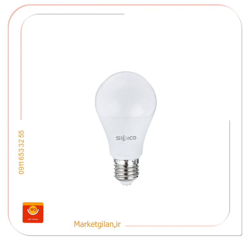 مارکت گیلانmg17png لامپ حبابی 25 وات مهتابی سیدکو-کد 2799 - Image 1