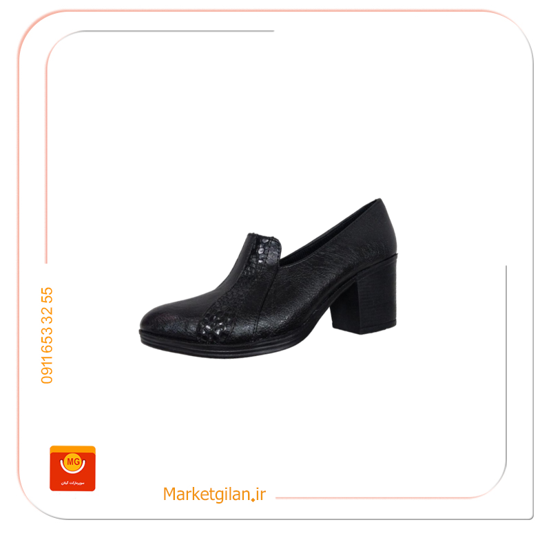 پیو 6 سانت رنگ مشکی پیو 6 سانت رنگ مشکی سایز 37 - Image 1