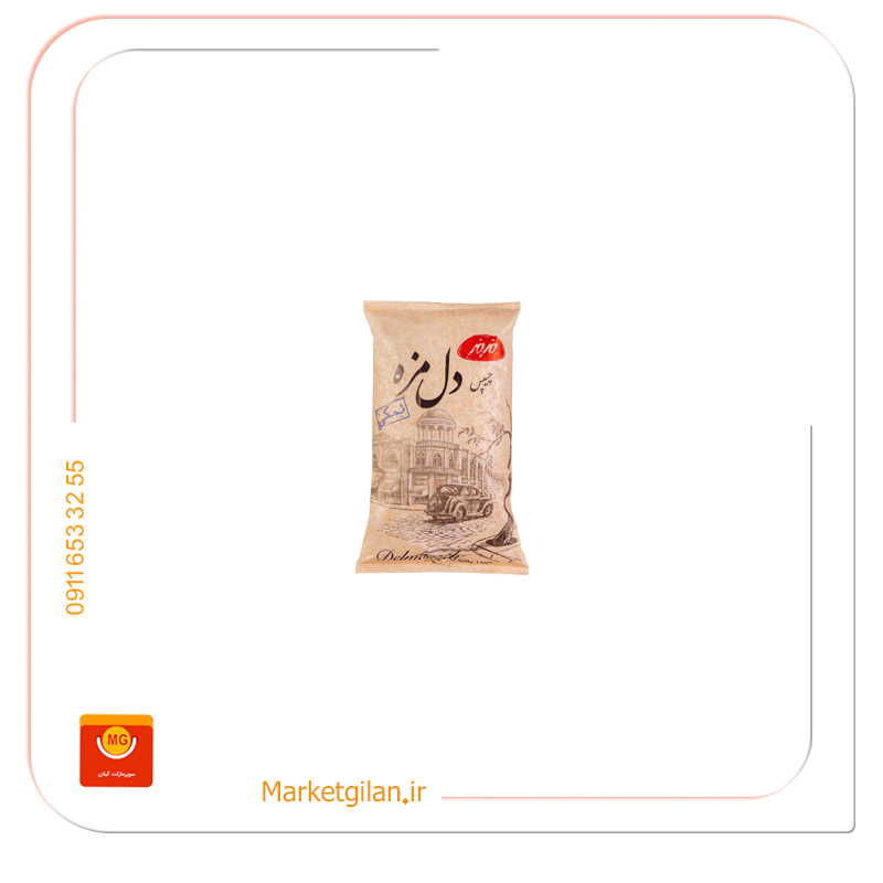 چیپس دل مزه نمکی مزمز90گرمی چیپس دل مزه نمکی مزمز90گرمی-کد 3191 - Image 1